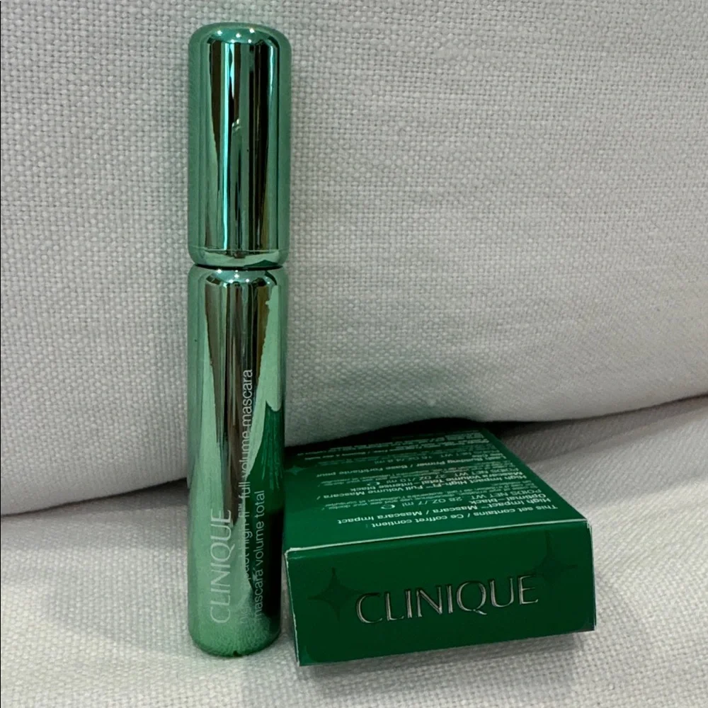 CLINIQUE High Impact High-Fi Full Volume Mascara Intense Black NWT